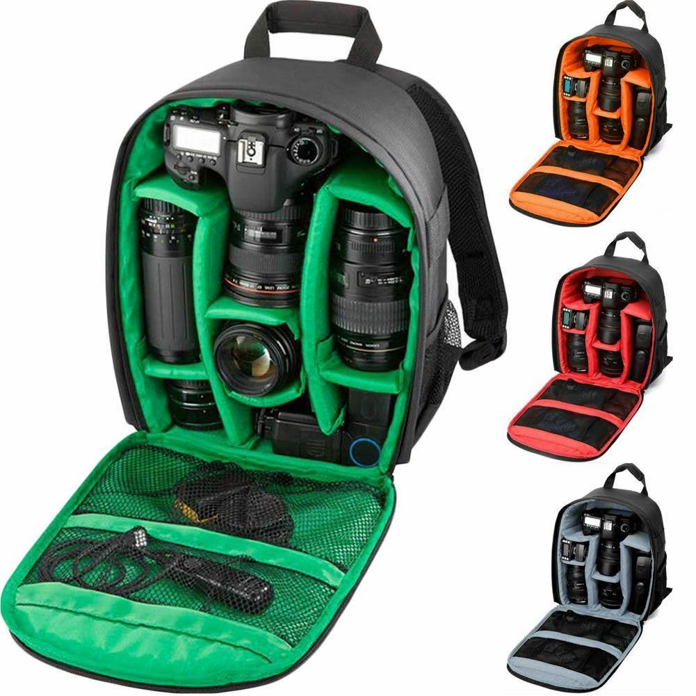 Vídeo Cámara DSLR multifuncional impermeable Bolso de hombro para fotógrafo