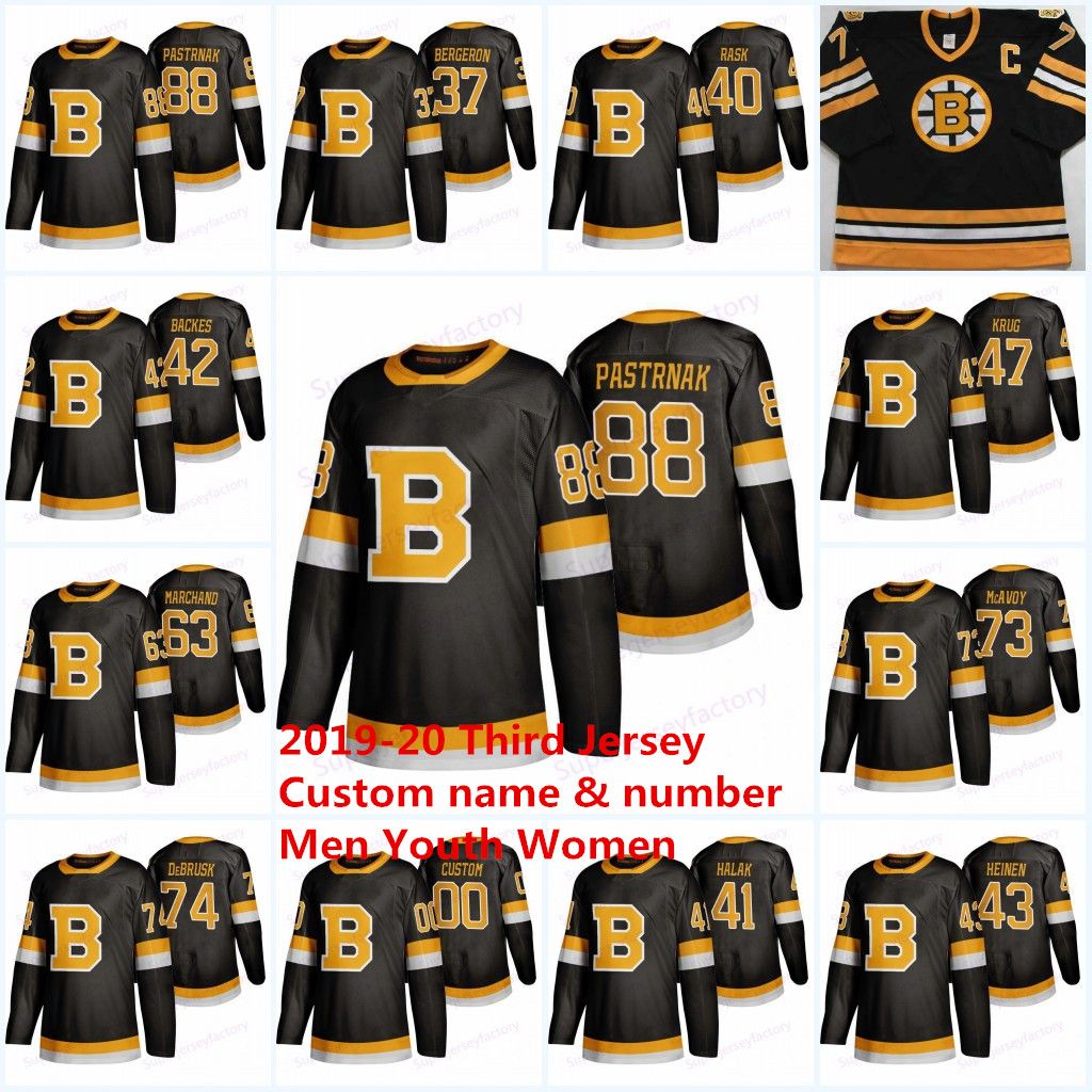 boston bruins third jersey