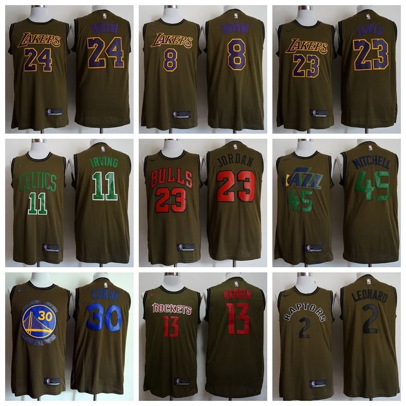 army green basketball jersey