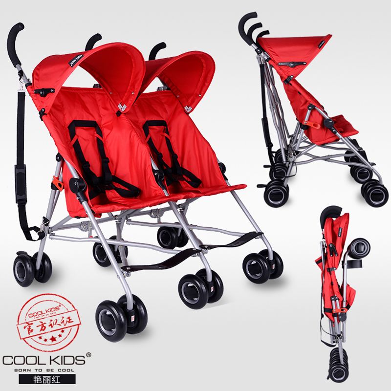 baby born double stroller