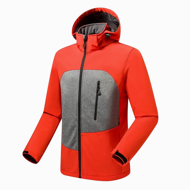 2020 Mens Hooded Outdoor Sports Hiking Camping Soft Shell Jacket Coat Breathable Trekking Golf