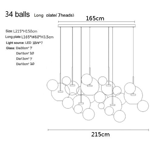 34ボール長方形の基部