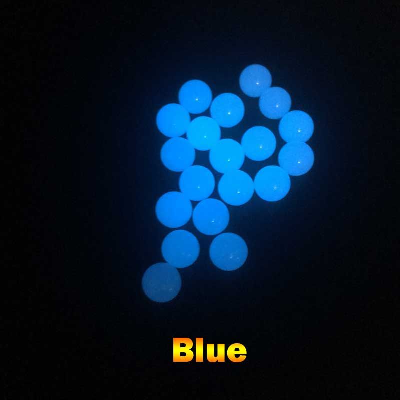 6мм синий светящийся