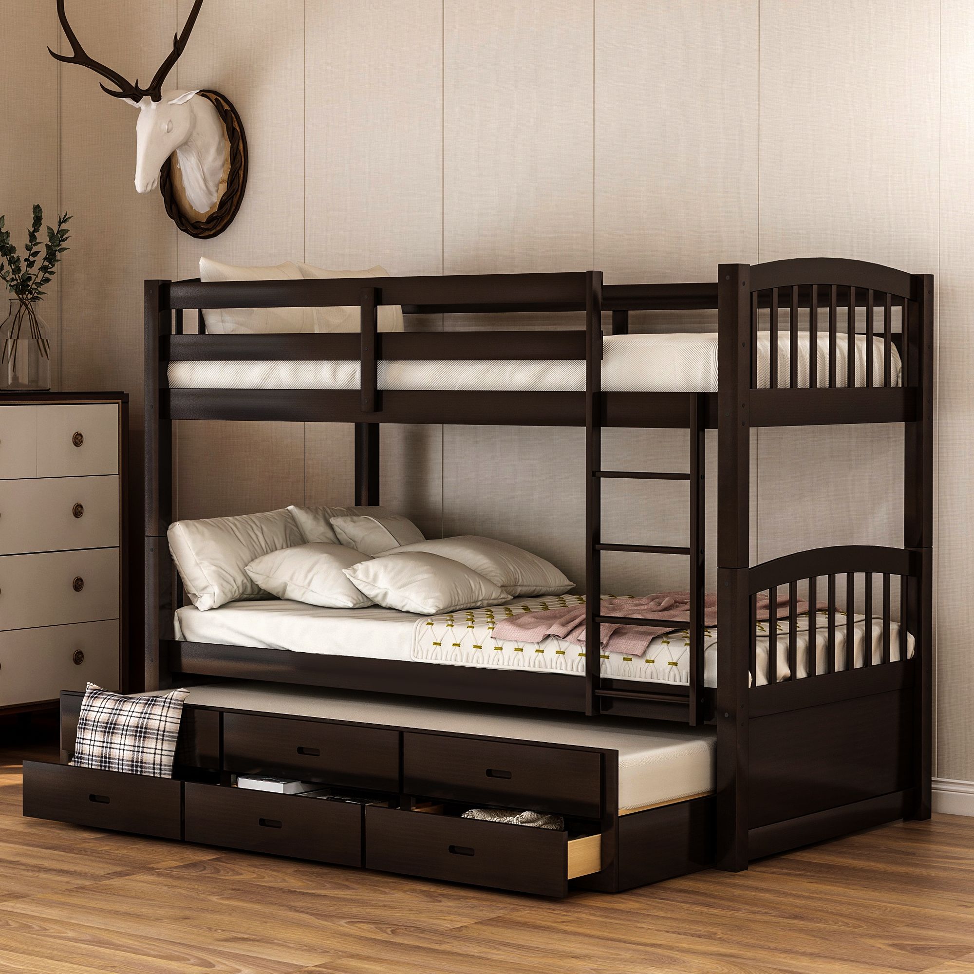 bunk beds with drawers for sale
