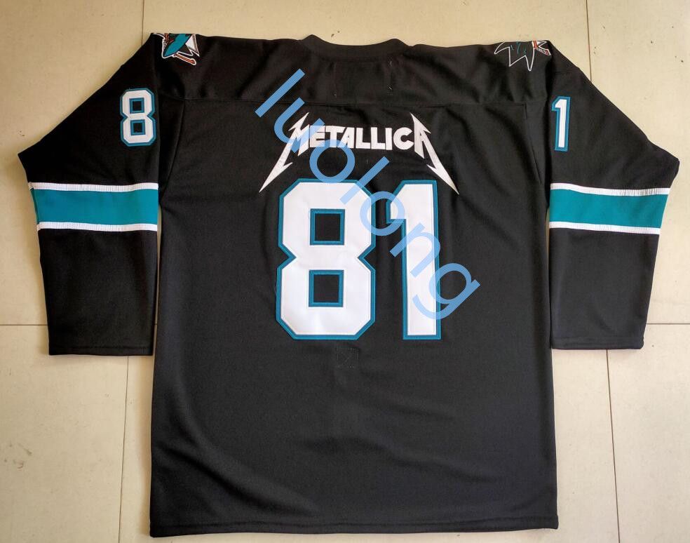 san jose sharks metallica jersey