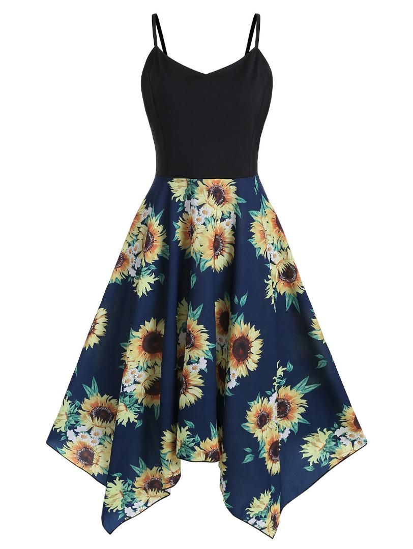 plus size handkerchief dress