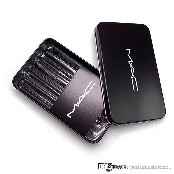 2020 Mac Makeup Brushes Iron Box Mac Set Mountain Wool Natural
