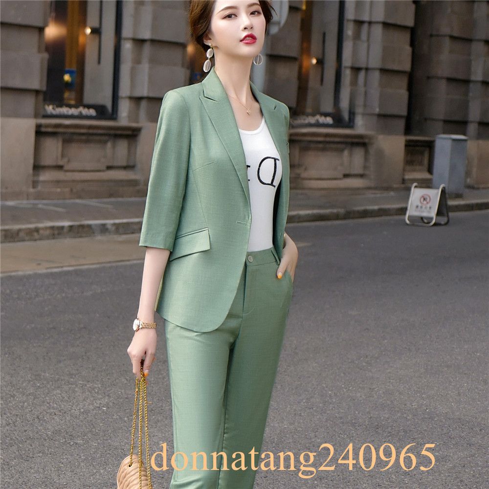 cropped trouser suits ladies