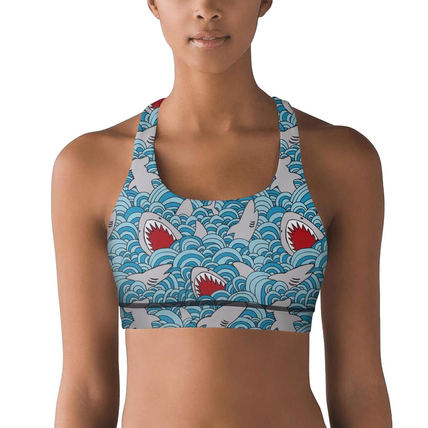 shark sports bra