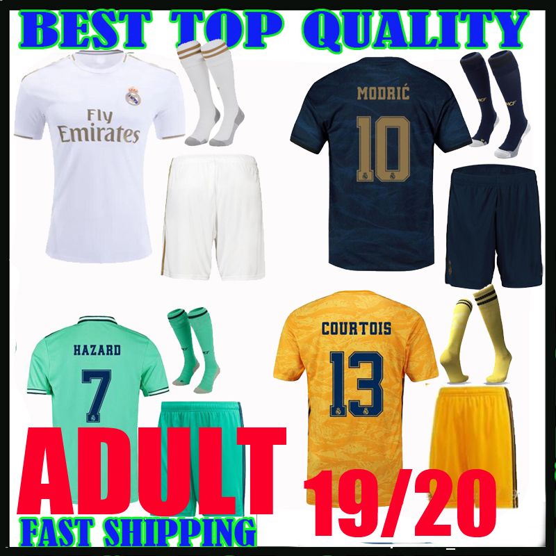 Hazard 7 Real Madrid Trikot Herren 2019-2020 Away UCL