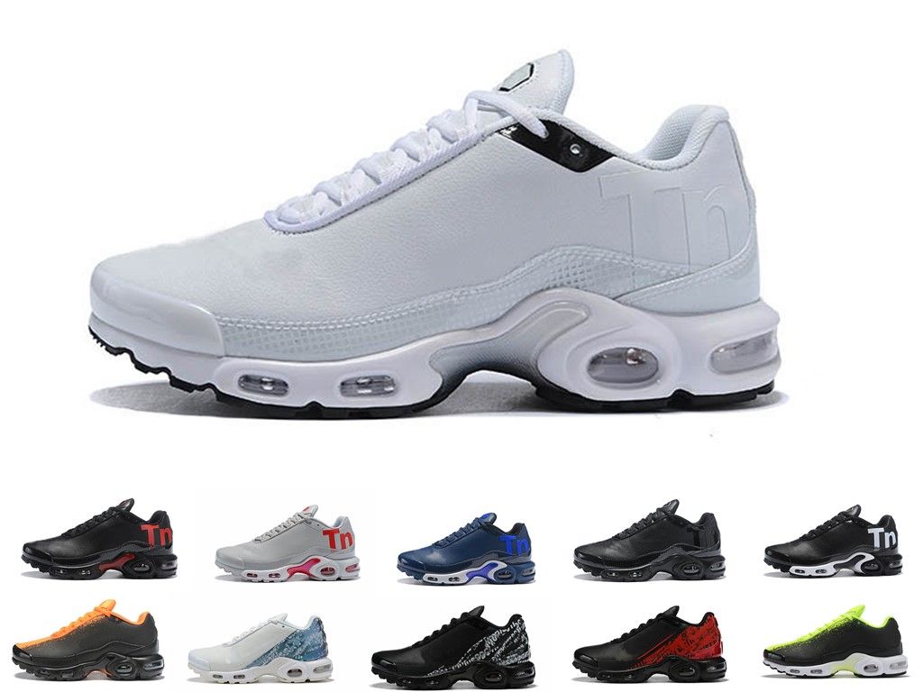 Compre 2019 Nike Air Max Airmax AIRMAX Plus TN Air Mercurial Plus Tn Ultra  SE Negro Blanco Azul Marrón Zapatos Al Aire Libre Al Aire Libre TN Zapatos Mujer  Hombre Entrenadores Para