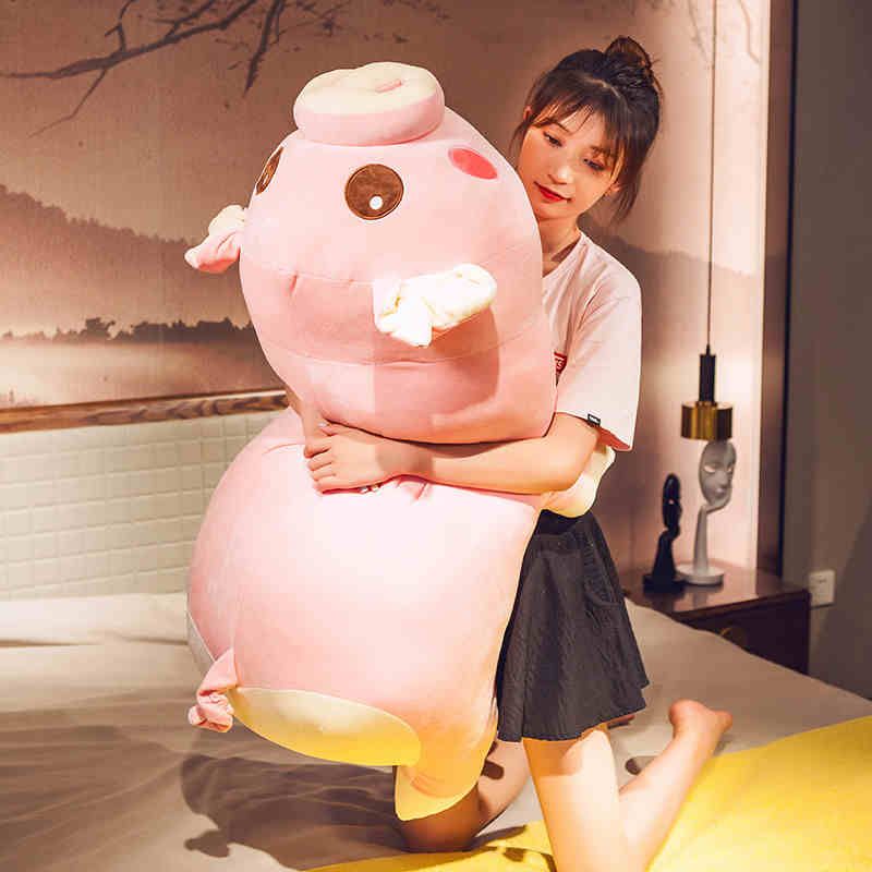 pig plush pillow