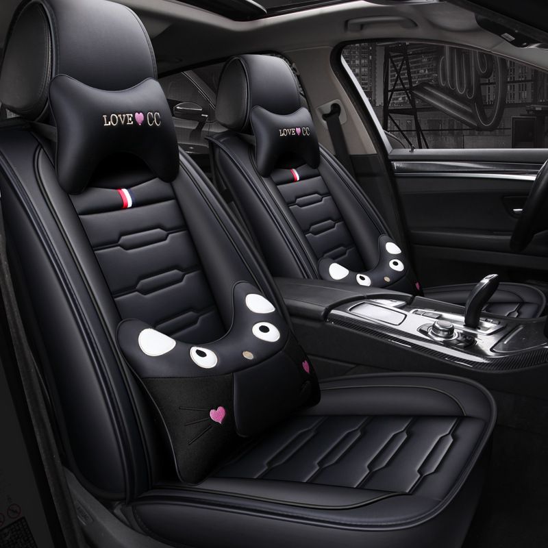 Lunda Universal Pu Leather Car Seat Covers For Bmw 3 5 7 Series X1 X3 X5 E30 E34 E36 E39 E46 E60 E90 F10 F30 Auto Accessories Set Covers For Cars