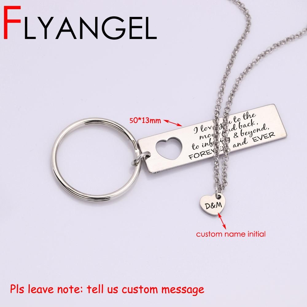 necklace with boyfriends initial