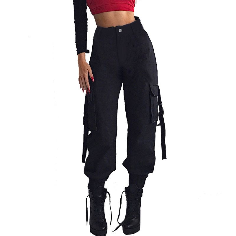 high waisted womens cargo pants