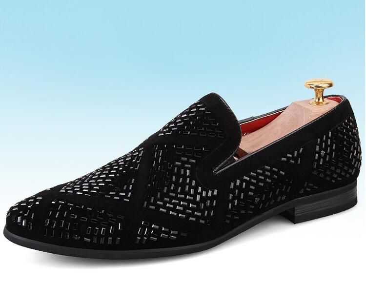 womens spiked loafers