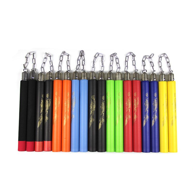 Martial Arts Foam Nunchaku Nunchucks Sponge Stick Practice Training