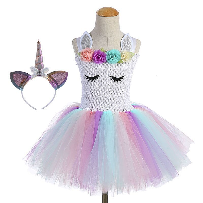 rainbow unicorn dress up