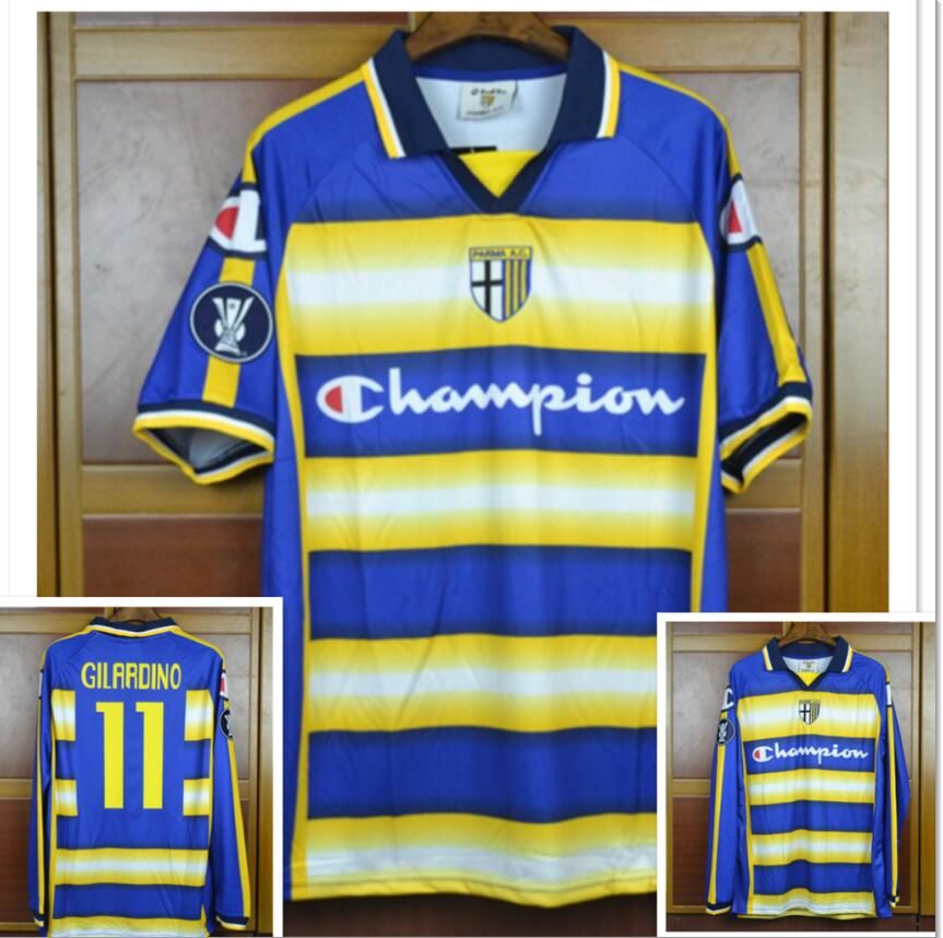 2021 Parma Soccer Jerseys 2004 2005 #11 Gilardino Vintage Classic ...