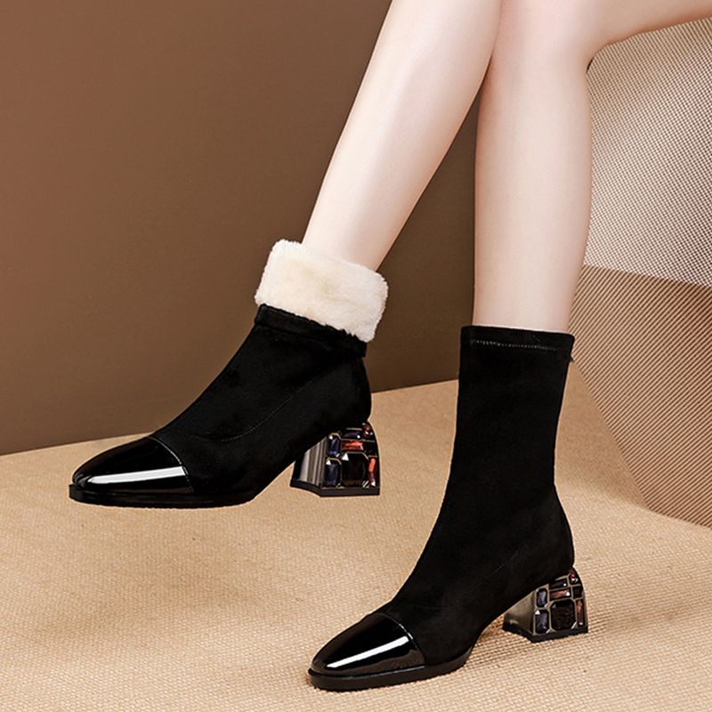 short boots with laces