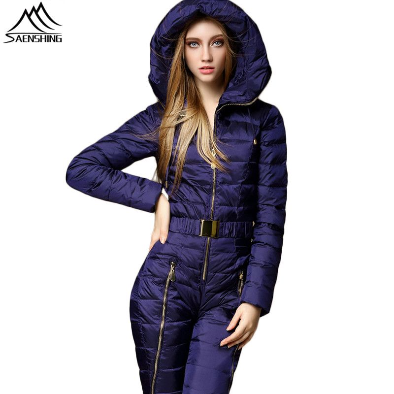 one piece ski suit womens
