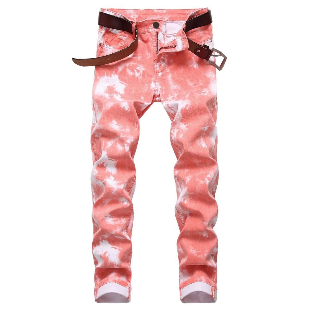 2020 Men Colored Jeans Mens Skinny 