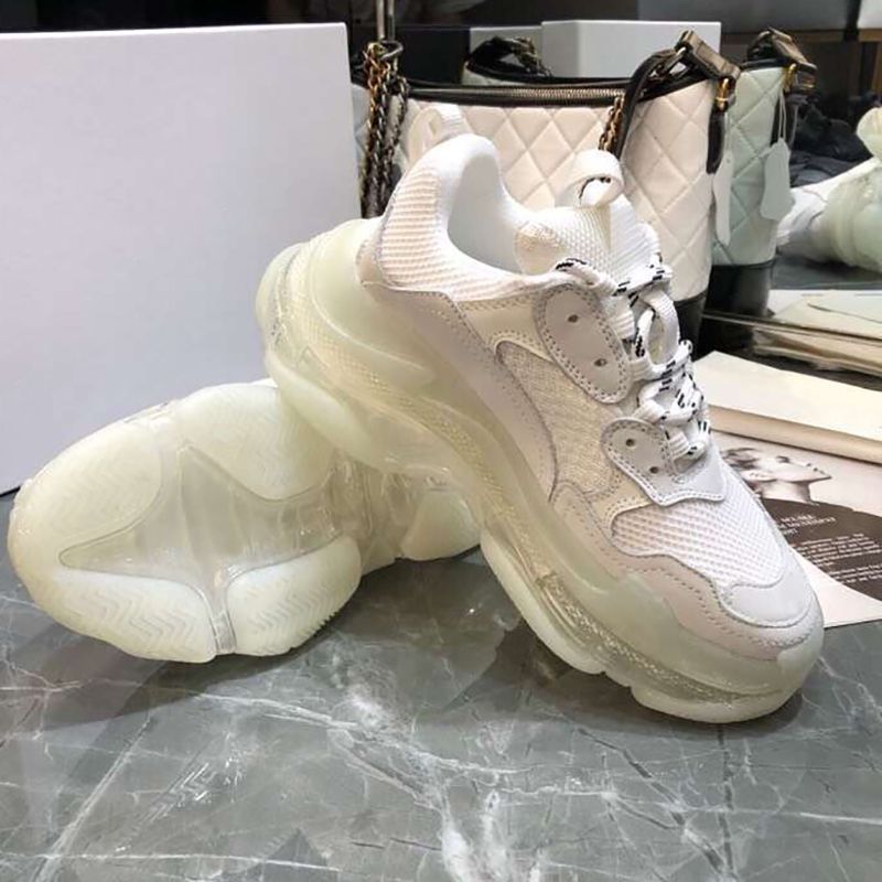 Acheter Beige Rétro Balenciaga Triple S De Luxe Baskets Femmes Bas Bas Chaussures Décontractées Hommes Chunck Air Sole Baskets Décontractées Designer Triple S Chaussures De 73,86 € Du Toptrade2019 | Fr.DHgate.Com