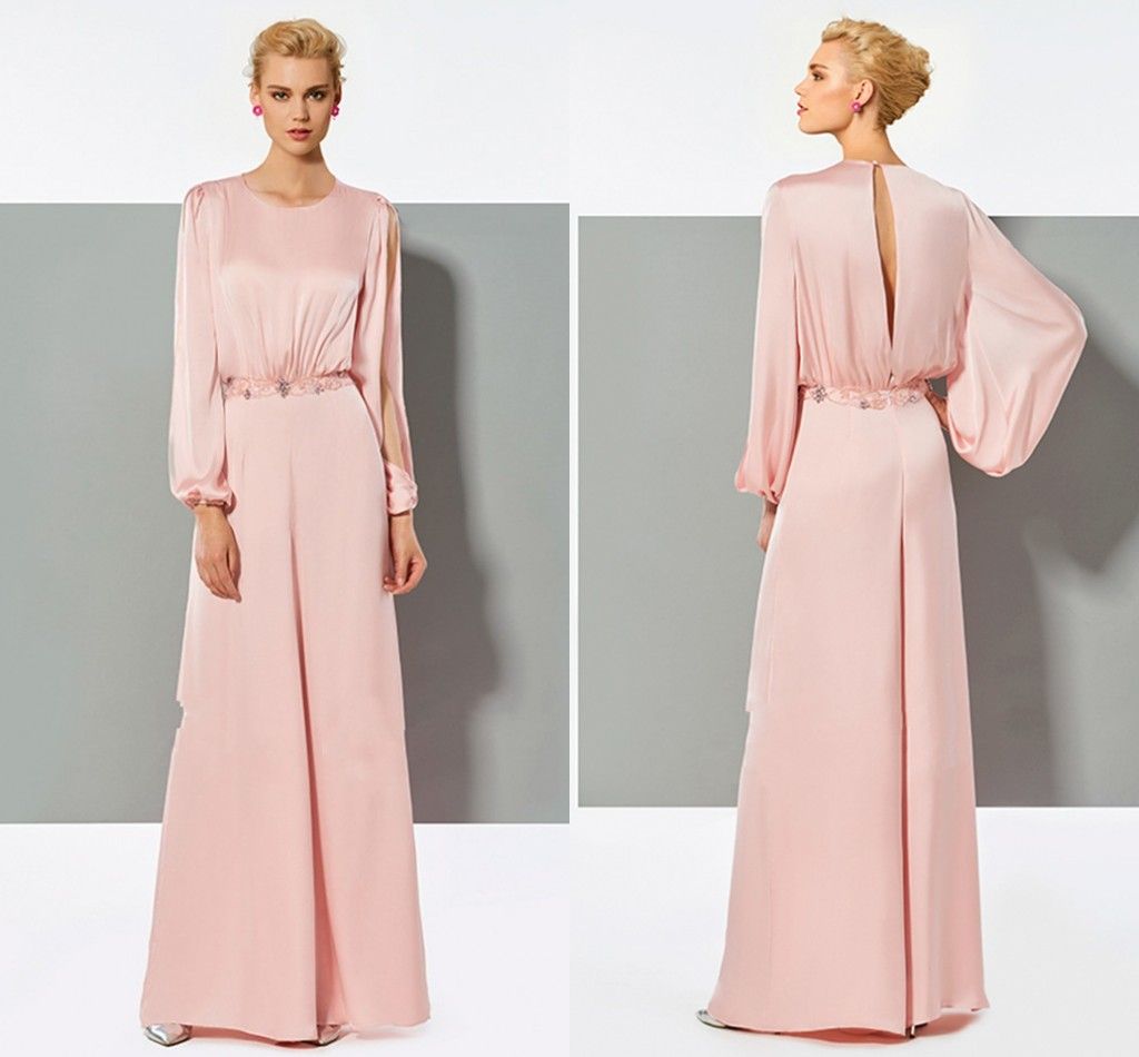 blush formal jumpsuit