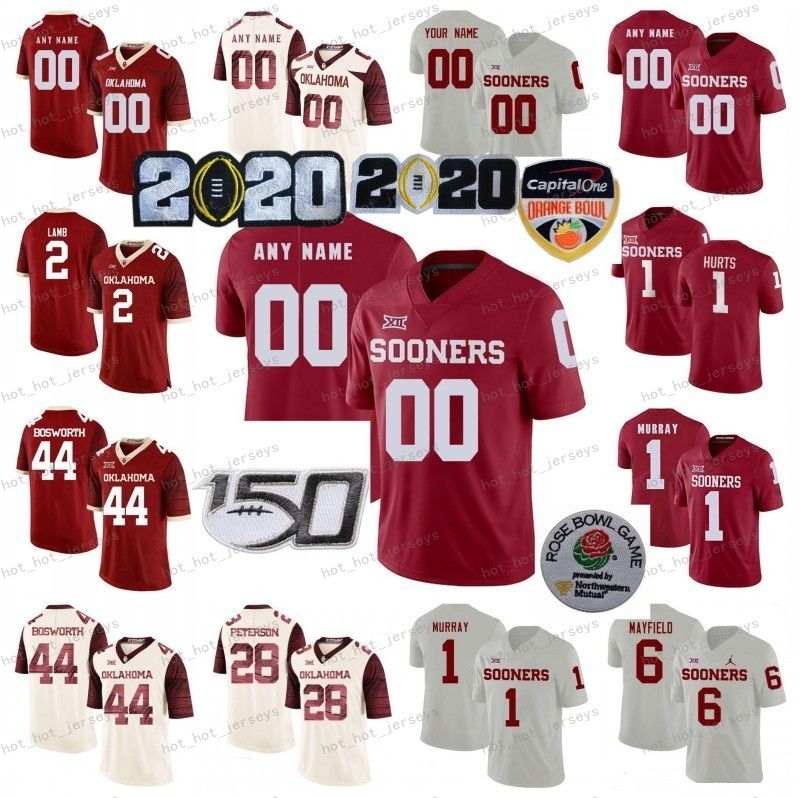 custom sooners jersey