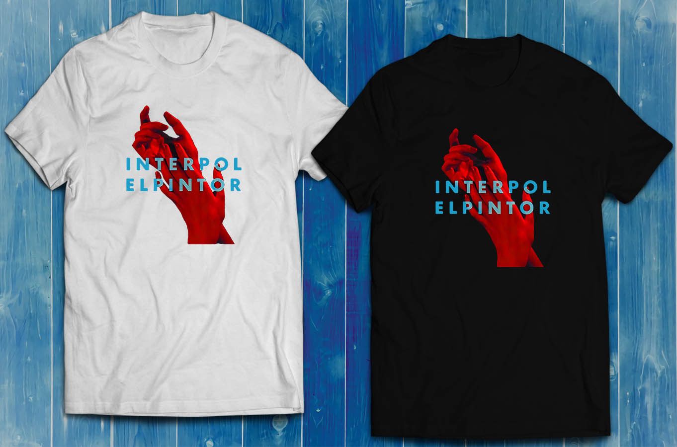 interpol band t shirt