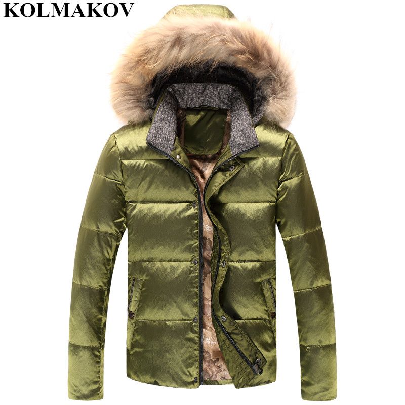 mens parka coats with fur hood