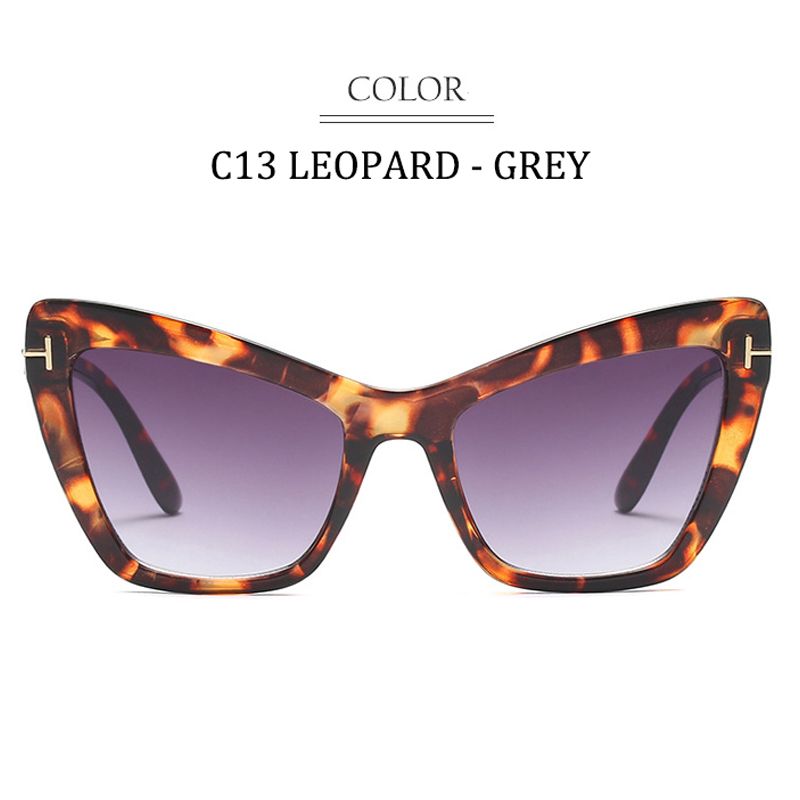 C13 Leopard Frame Gradiënt Gray