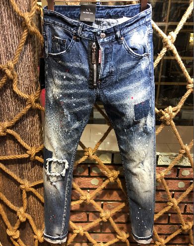 Compra Pantalones De Mezclilla Para Hombres Moda Parches Pantalones De  Mezclilla Verano Agujero Nuevo Moda Para Hombres De Mezclilla Barato |  Entrega Rápida Y Calidad | Es.Dhgate