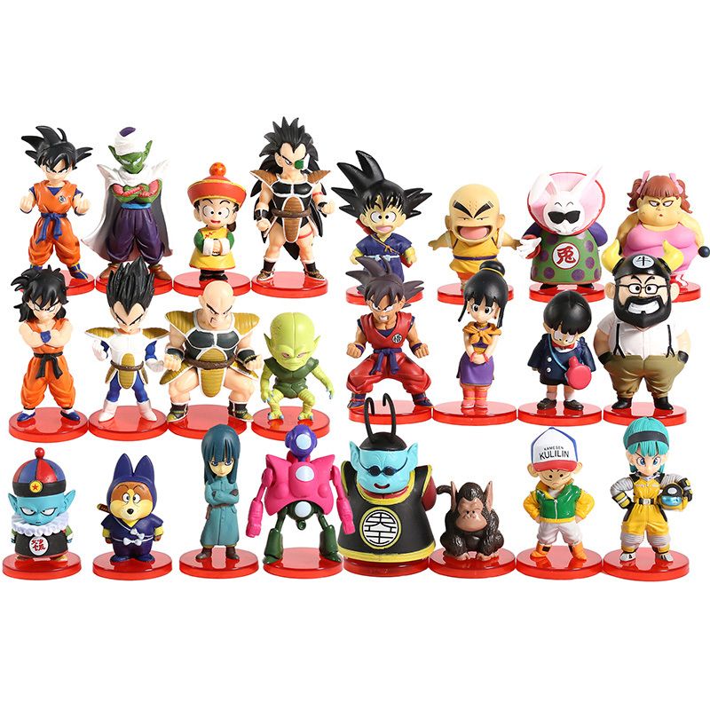 2020 Dragon Ball Super Wcf Dwc Goku Gohan Bulma Krillin Kaio Bubbles Ox King Chichi Pilaf Shu Mai Pvc Figures Toys Y200703 From Luo07 14 71 Dhgate Com
