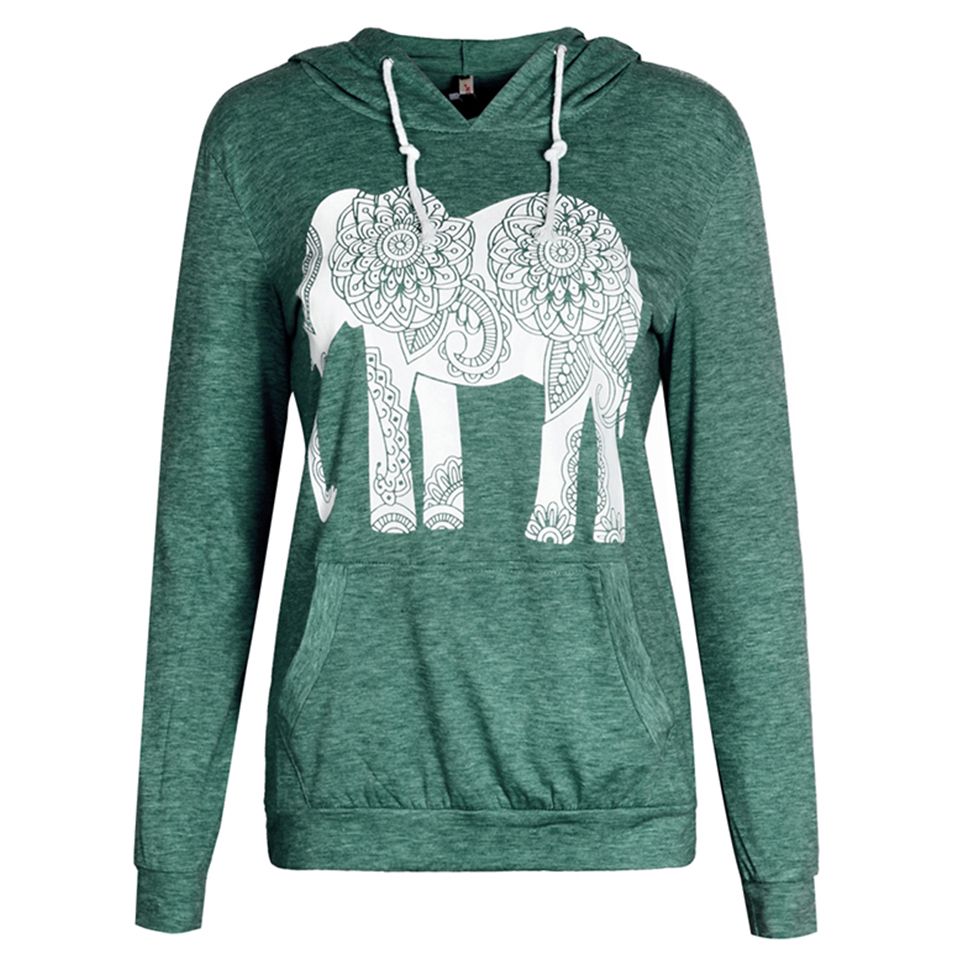Elephant sweatshirt womens outlet
