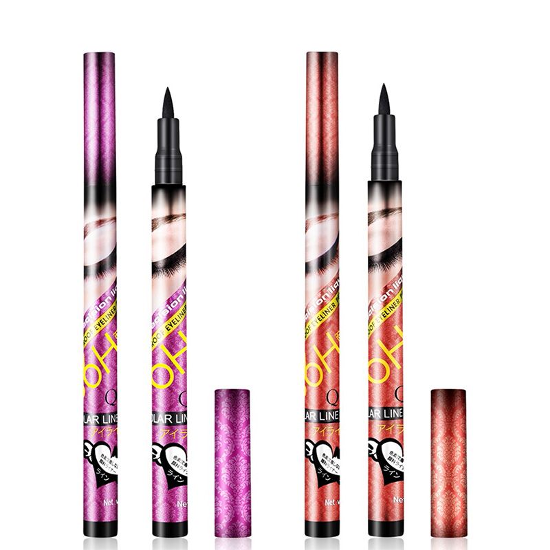 orange eyeliner pencil