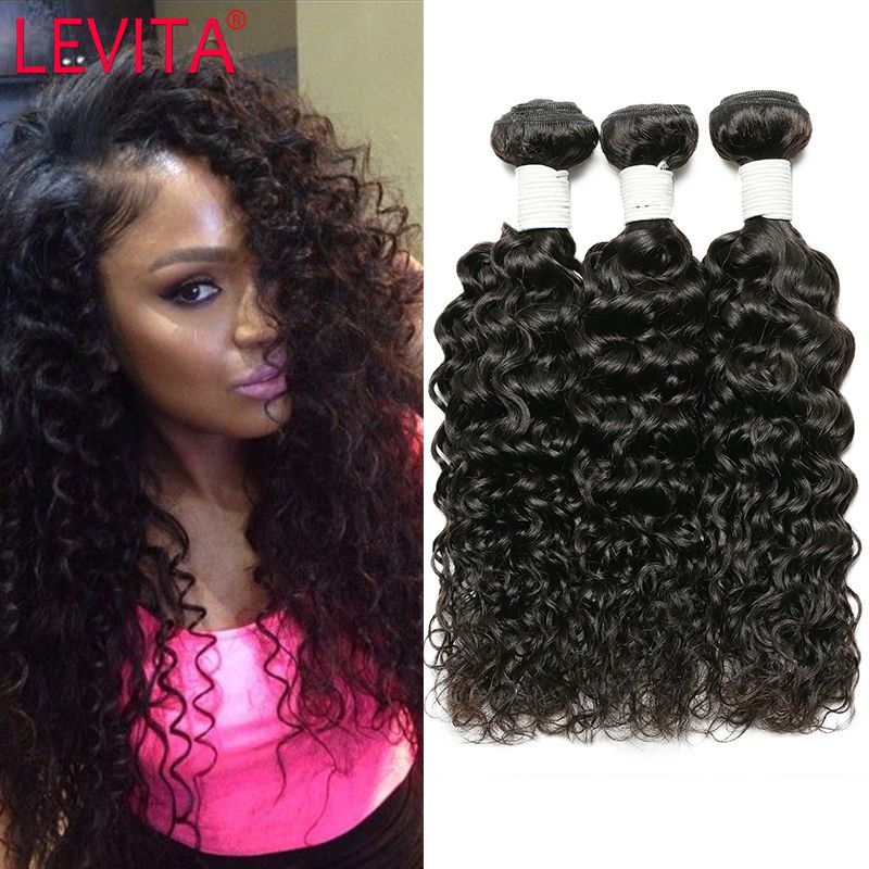 Levita Jerry Curly Brazilian Human Hair Peruvian Curly Hair Indian