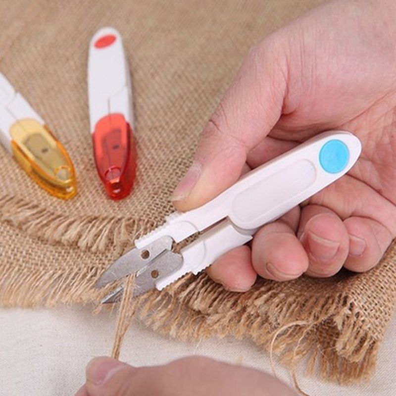 2020 U Shape Clippers Sewing Trimming Scissors Nippers With Transparent