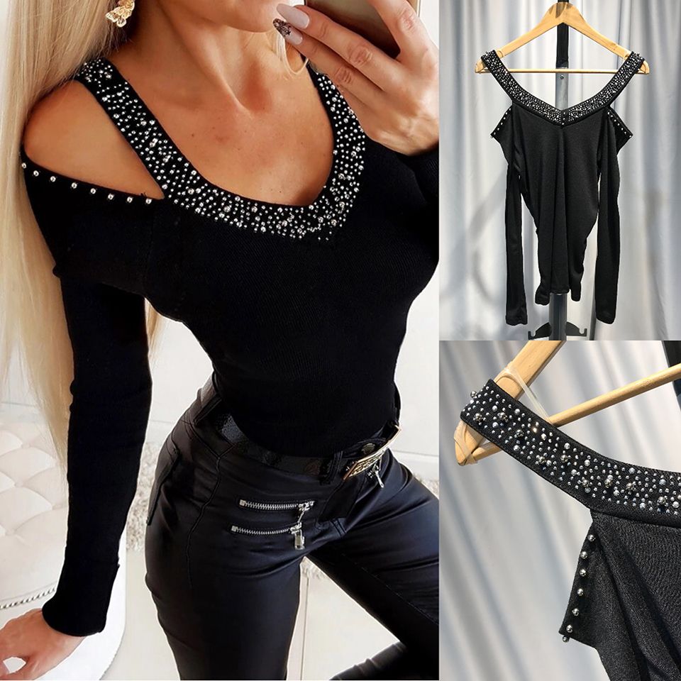 bodycon long sleeve shirt