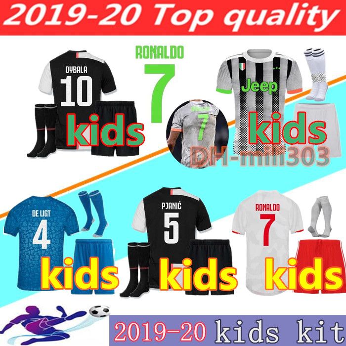 ronaldo juventus kids kit