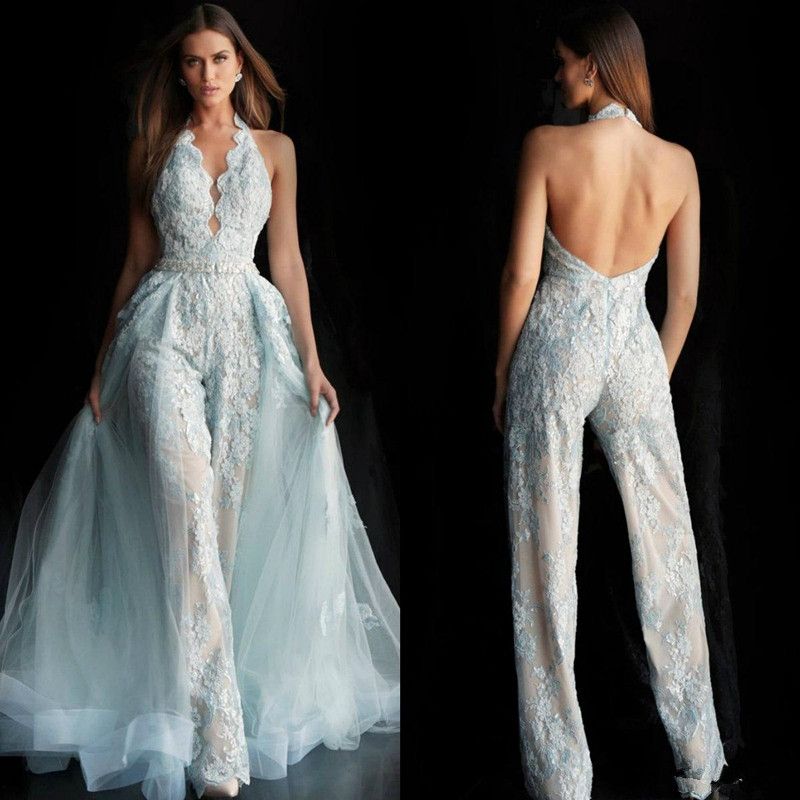 plus size prom jumpsuit