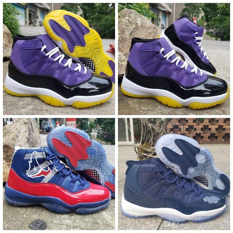 White and purple 11s Clearance