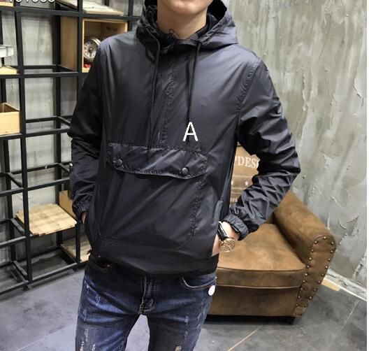 windproof moletom com capuz mens