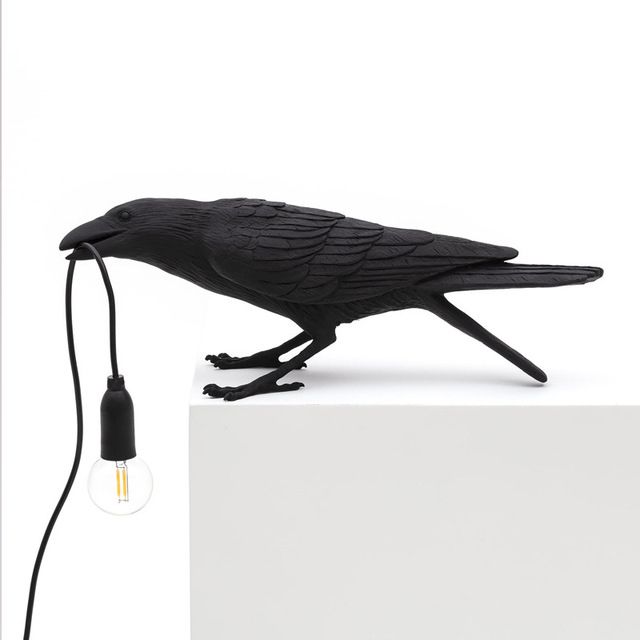 vogel zwart spelen