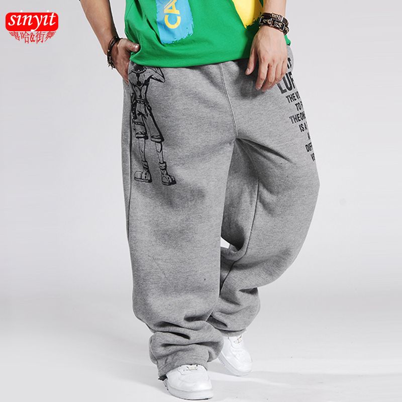 Compra Wholesale 2016 Nuevo Parkur Pantalones Parkour Hip Hop Más Tamaño  Sueltan De Largo Los Pantalones Espesar Adiós De Impresión Luffy Barato |  Entrega Rápida Y Calidad | Es.Dhgate