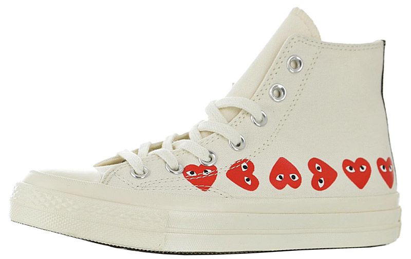 comme des garçons play femme verte