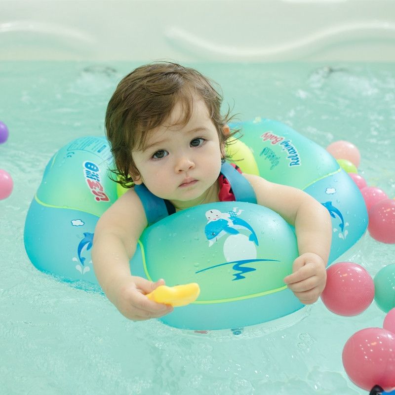 baby boy swim float