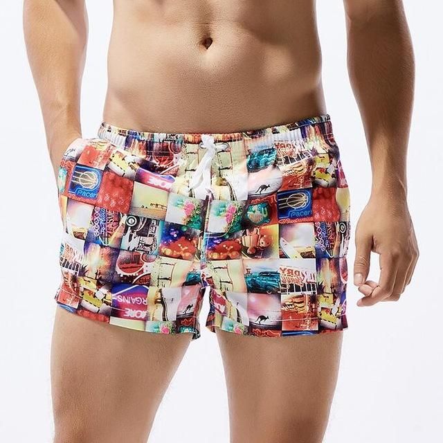 vintage swim shorts mens