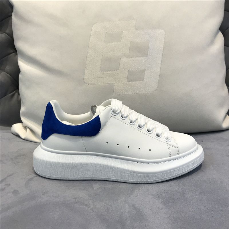 Muchos colores de diseño cuero blanco zapatillas de deporte de la de lujo para