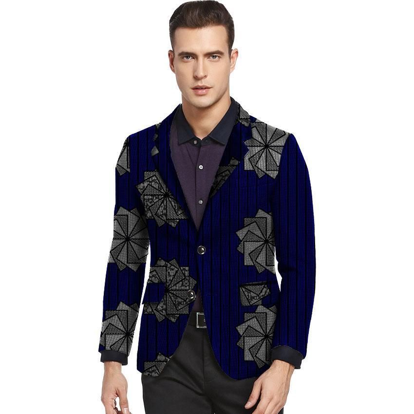 african print mens blazer